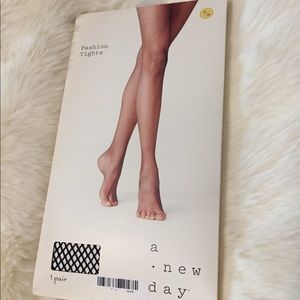 New Black Fishnet Tights Stockings Pantyhose S/M